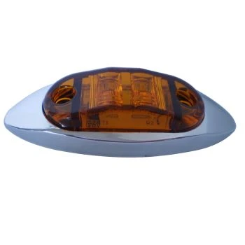 2.5 Pous Oval Led Makè Limyè 12v